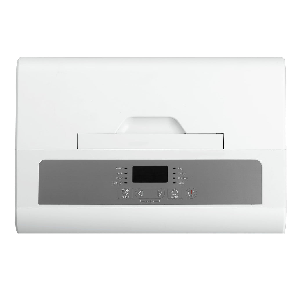 TCL 25 Pint Smart Dehumidifier, White, W25D92