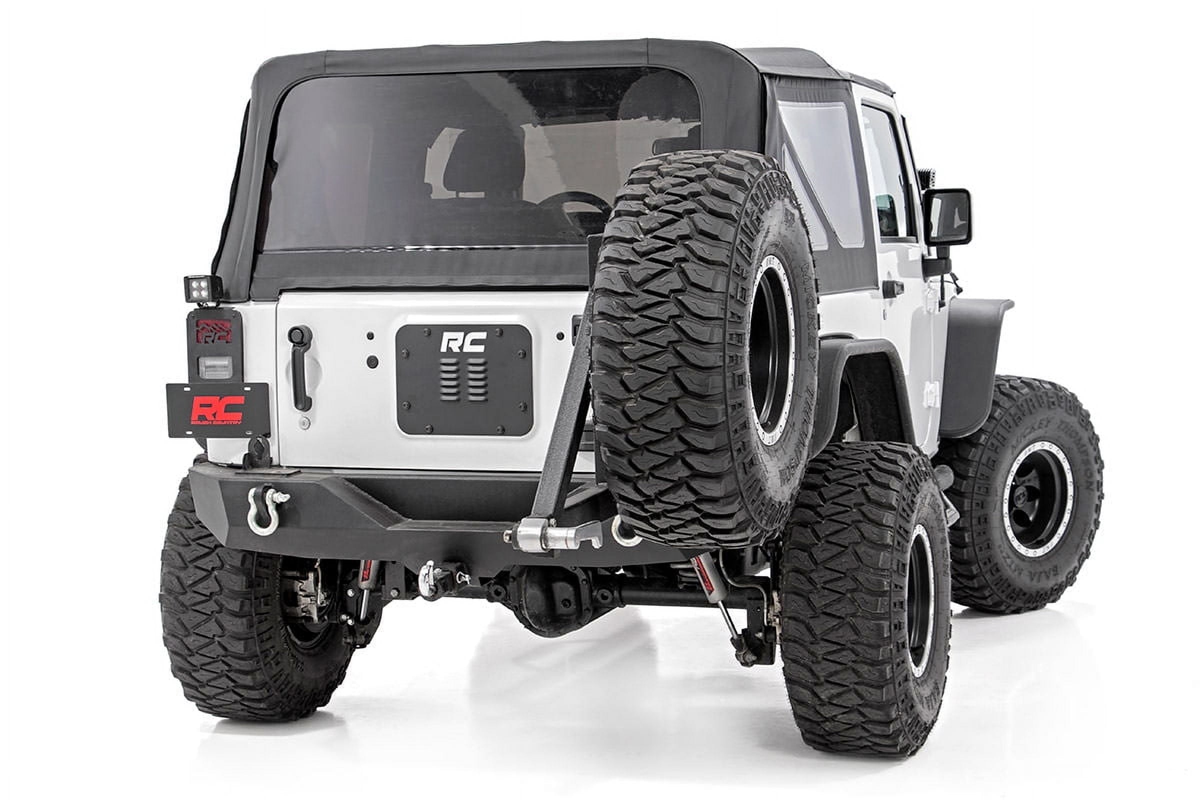 Rough Country Tailgate Vent Cover for 2007-2018 Jeep Wrangler JK - 10514
