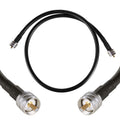 3ft PL259 to PL259 S-LMR400 Extension Cable, GEMEK Low Loss Coax UHF M/M Jumper for CB Radio, Antenna Analyzer, WiFi, SWR Meter, Ham Radio, Short Wave Radio - HF, VHF, UHF (50 Ohm Not for TV)