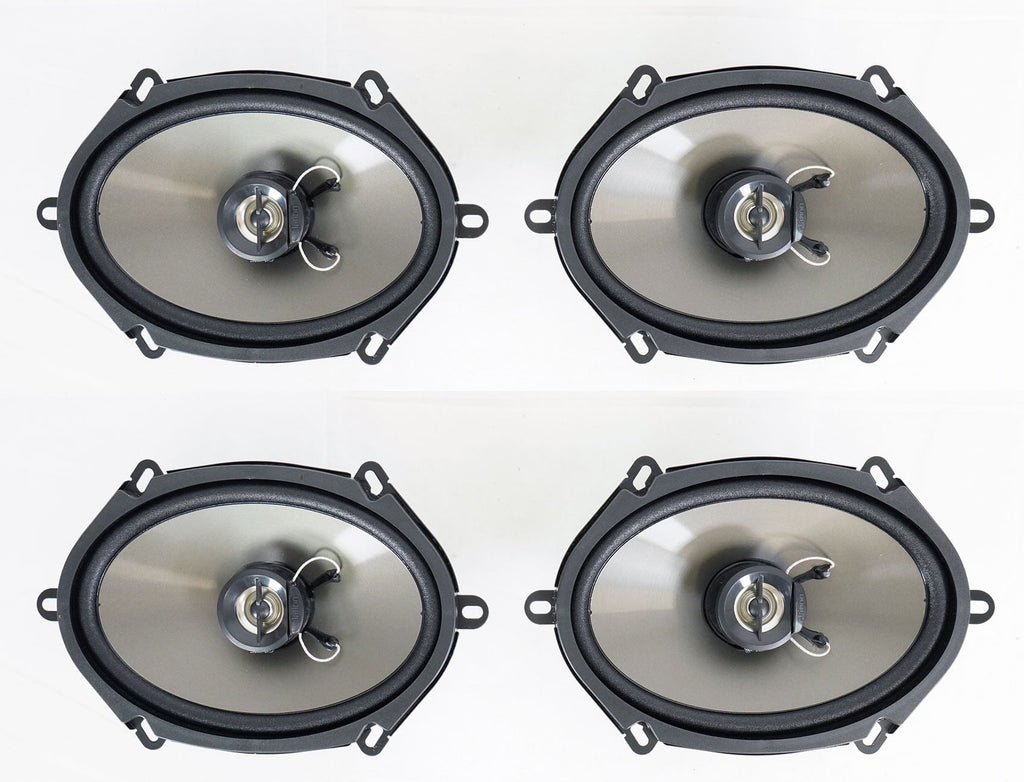 (4) Clarion SE6825C 300 Watt 6x8" 2 Way Car Audio Speakers