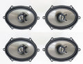 (4) Clarion SE6825C 300 Watt 6x8" 2 Way Car Audio Speakers