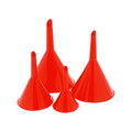 4 Piece Plastic Funnel Set