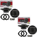 4 x Pioneer 6.5 Inch 6.5" 3-way Car Audio Coaxial Speakers 320 Watts Max