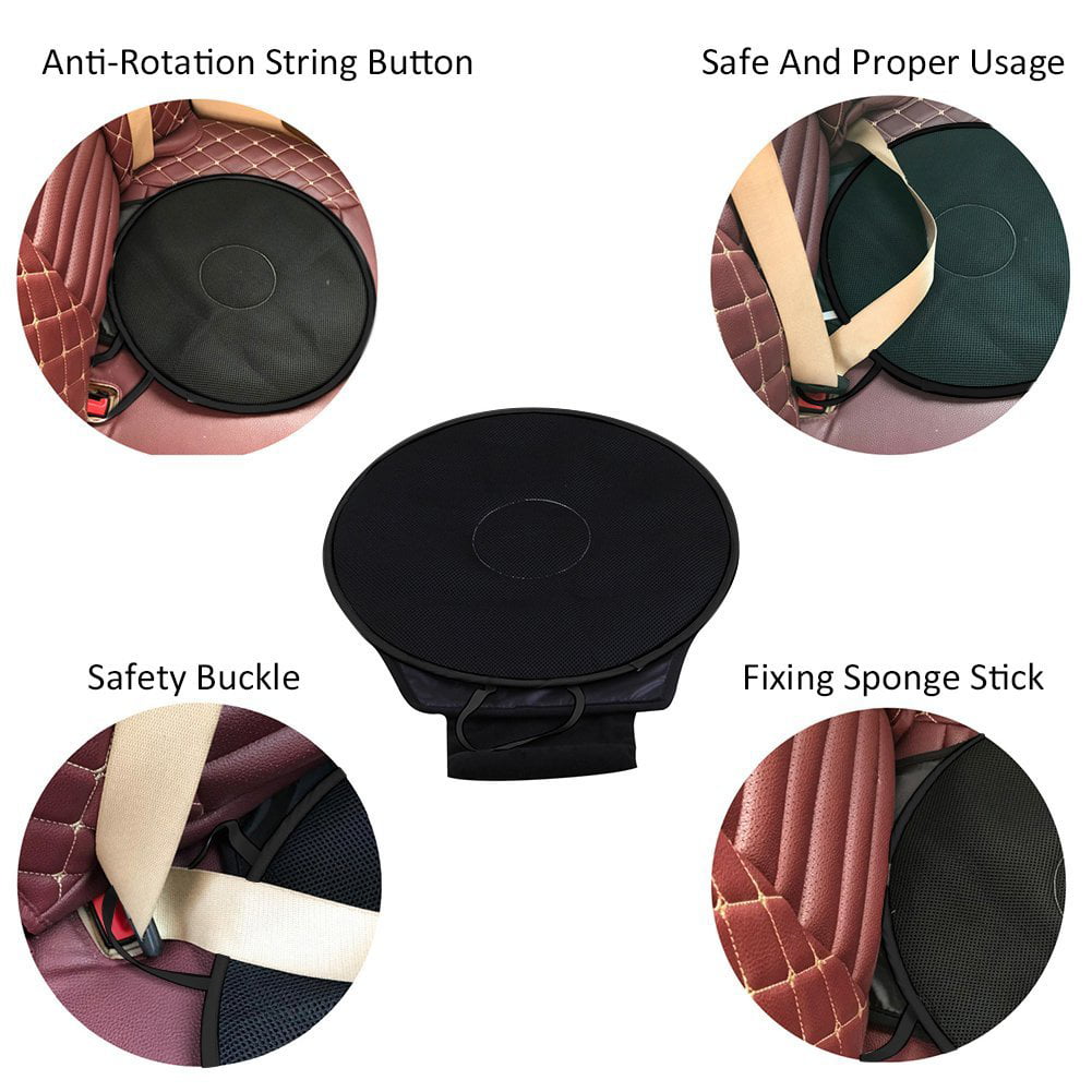 Swivel Cushion for Car for Elderly, 360° Rotation Anti-
