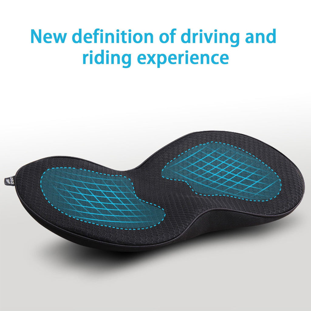 SHENGXINY Car Booster Seat Clearance Car Seat Cushion for Car Seat Driver/Passenger Lumbar Support-for Driving Improve Vision/Posture-Memory Foam Car Seat Cushion for Hip Pain
