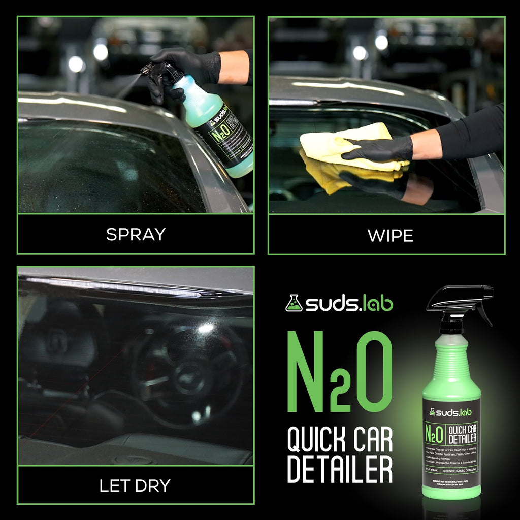 Suds Lab N2O Quick Exterior Vehicle Detailer - 32 oz bottle