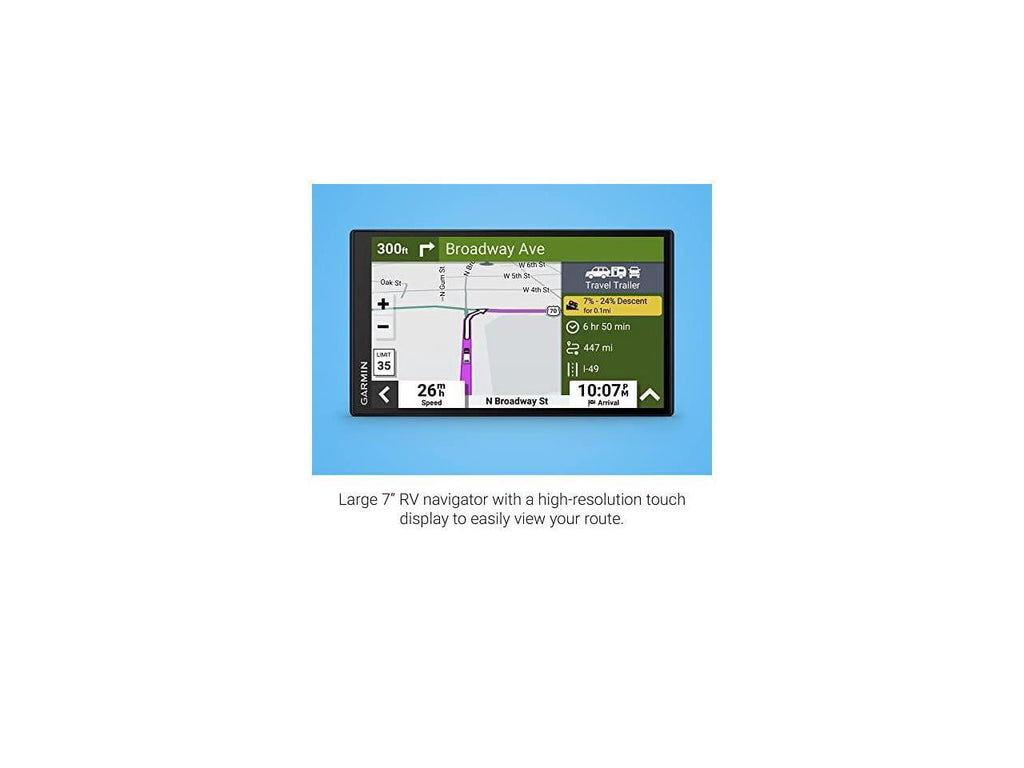 Garmin RV 795, Large, Easy-to-Read 7 GPS RV Navigator