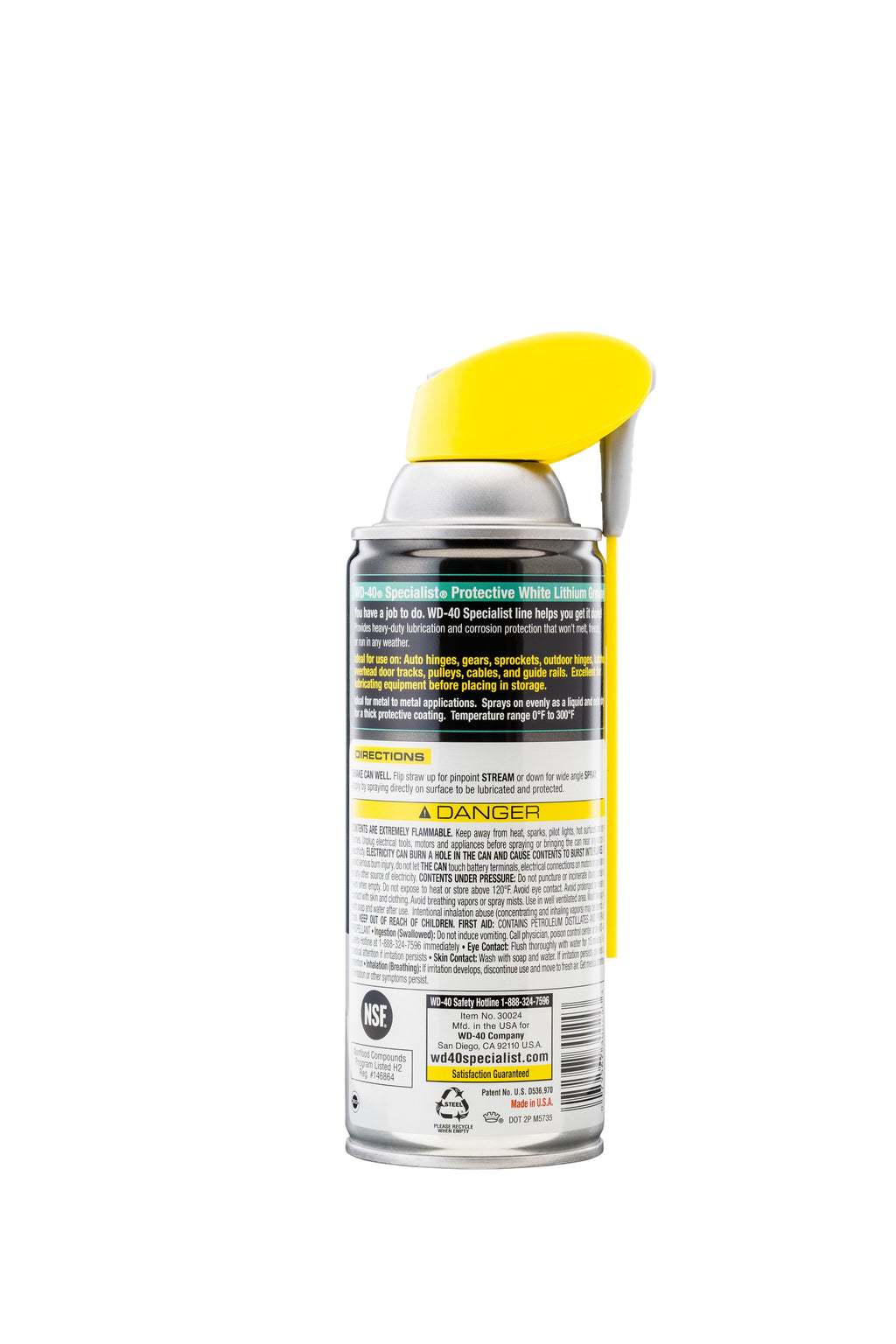 WD-40® Specialist®&nbsp;Protective White Lithium Grease Spray, 10 oz