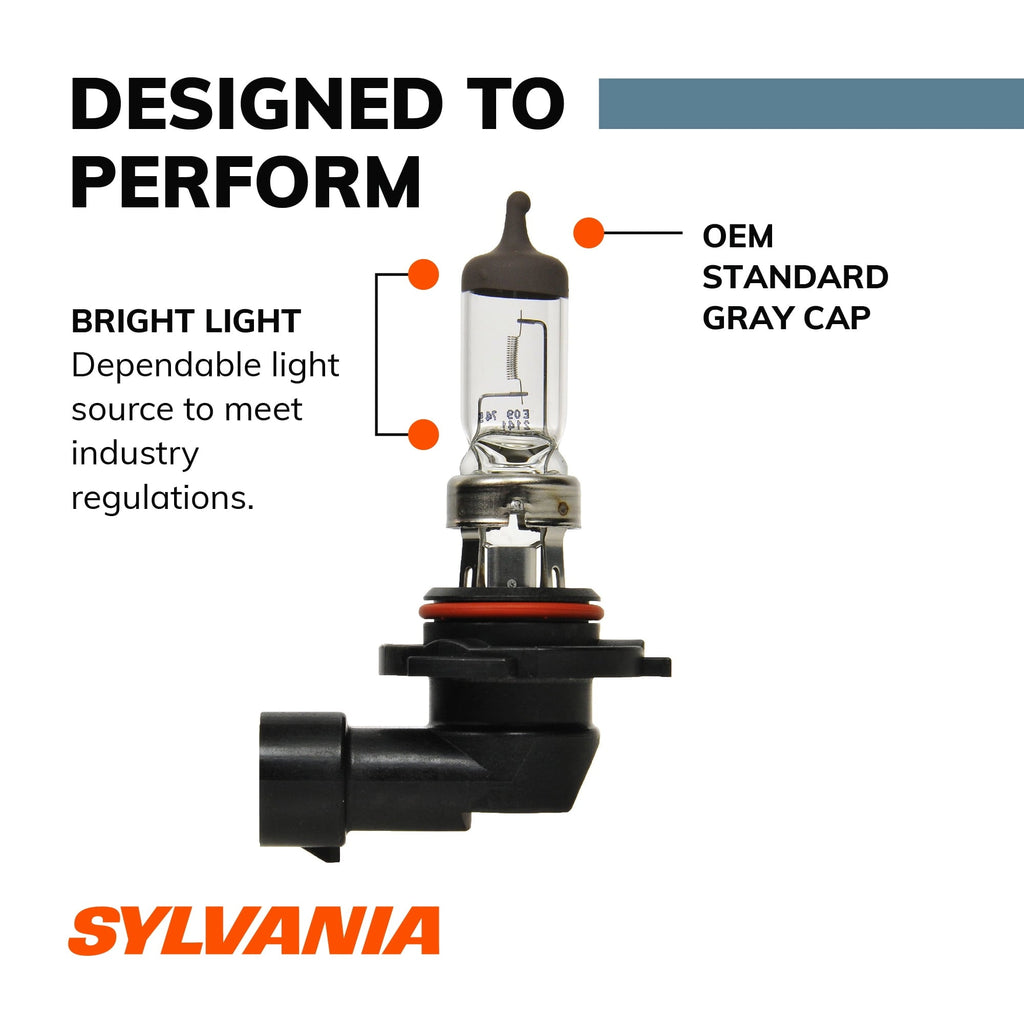 Sylvania 9145/H10 Basic Auto Halogen Fog Bulb, Pack of 1.