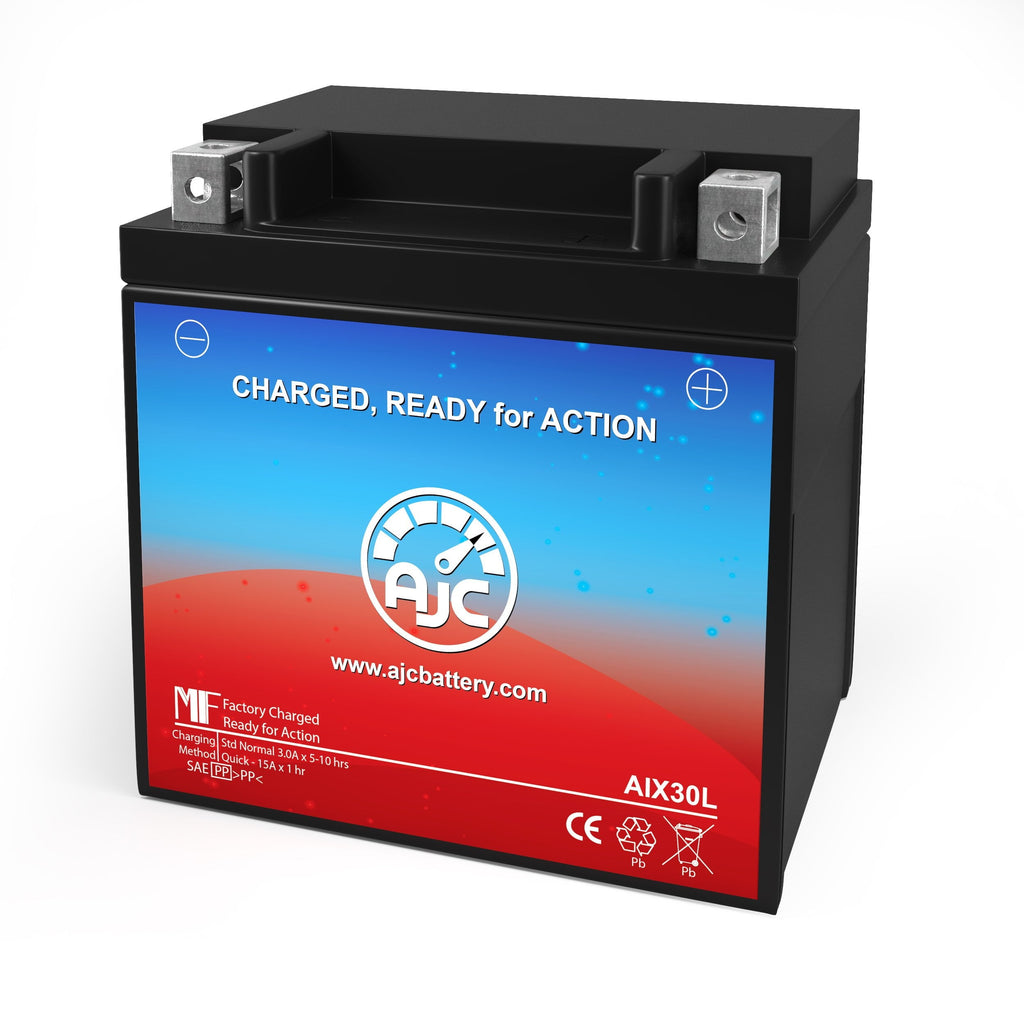 Harley-Davidson FL FLH Series (Touring) 1570CC 12V Motorcycle Replacement Battery (2007-2008) - This Is an AJC Brand Replacement