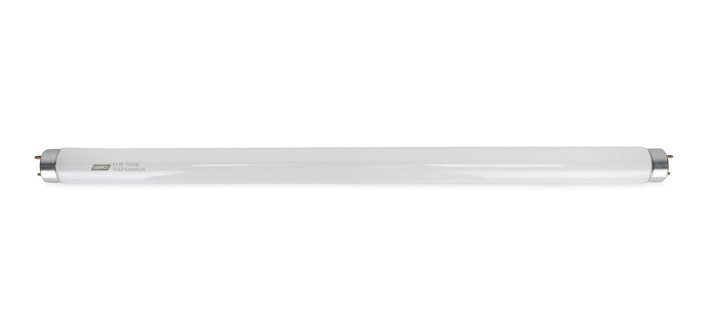 Camco Replacement Fluorescent Light Bulb |15 Watt, 18-inches | 2-Pack (54878)