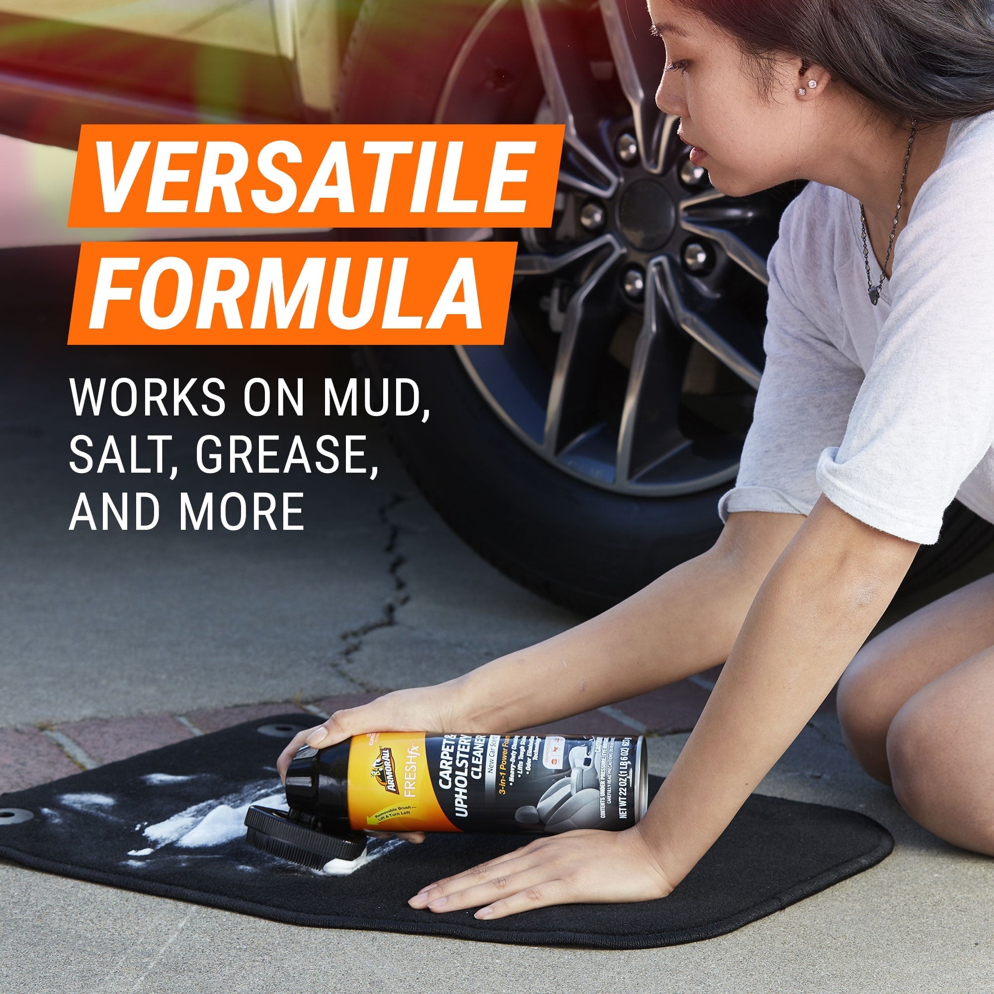 Armor All New Car Scent FRESH FX Carpet and Upholstery Cleaner - 22 OZ