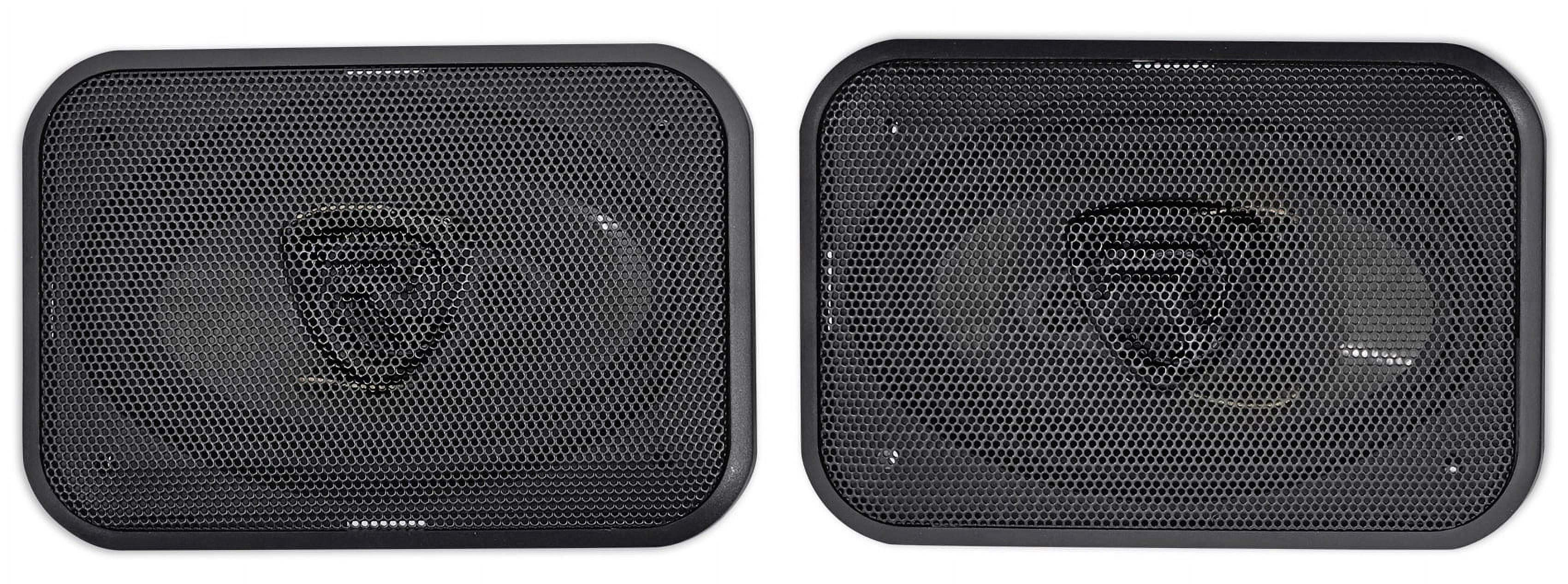 (4) Rockville RV46.3A 4x6" 3-Way Car Speakers 1000 Watts/140 Watts RMS CEA Rated