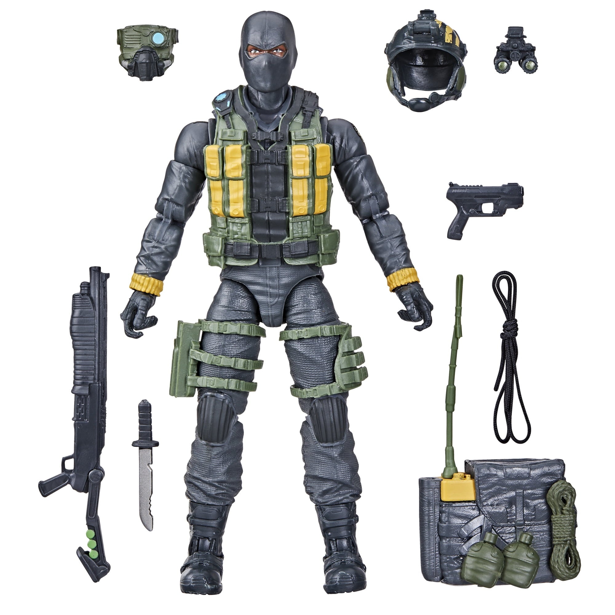 G.I. Joe Classified Series Night Force Parth "Wolf Spider" Varma, G.I. Joe Action Figure (6")