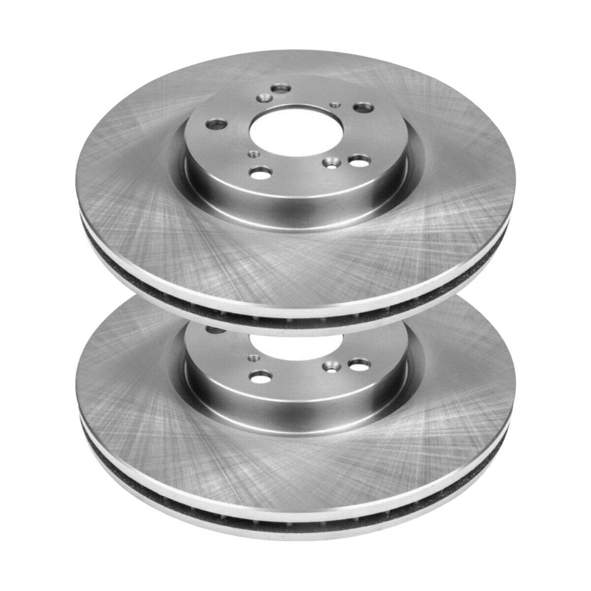 AutoShack Front Brake Rotors and Ceramic Pads Kit Driver and Passenger Side Replacement for 2009-2015 Honda Pilot 2007-2012 2013 Acura MDX 2010-2013 ZDX 2018 RLX 3.5L 3.7L V6 AWD FWD