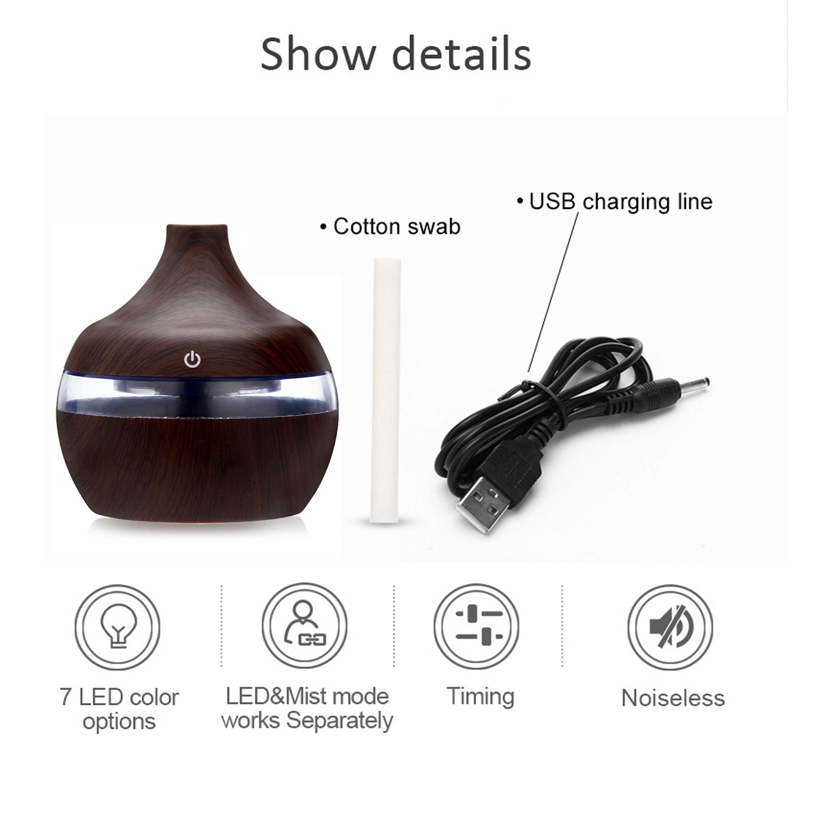 Clearance OAVQHLG3B Aroma Diffuser for Essential Oil Large Room Diffusers Set Ultrasonic 550ml Aromatherapy Diffuser with Essential Oil, Bedroom Vaporizer Cool Mist Humidifier for Home Office