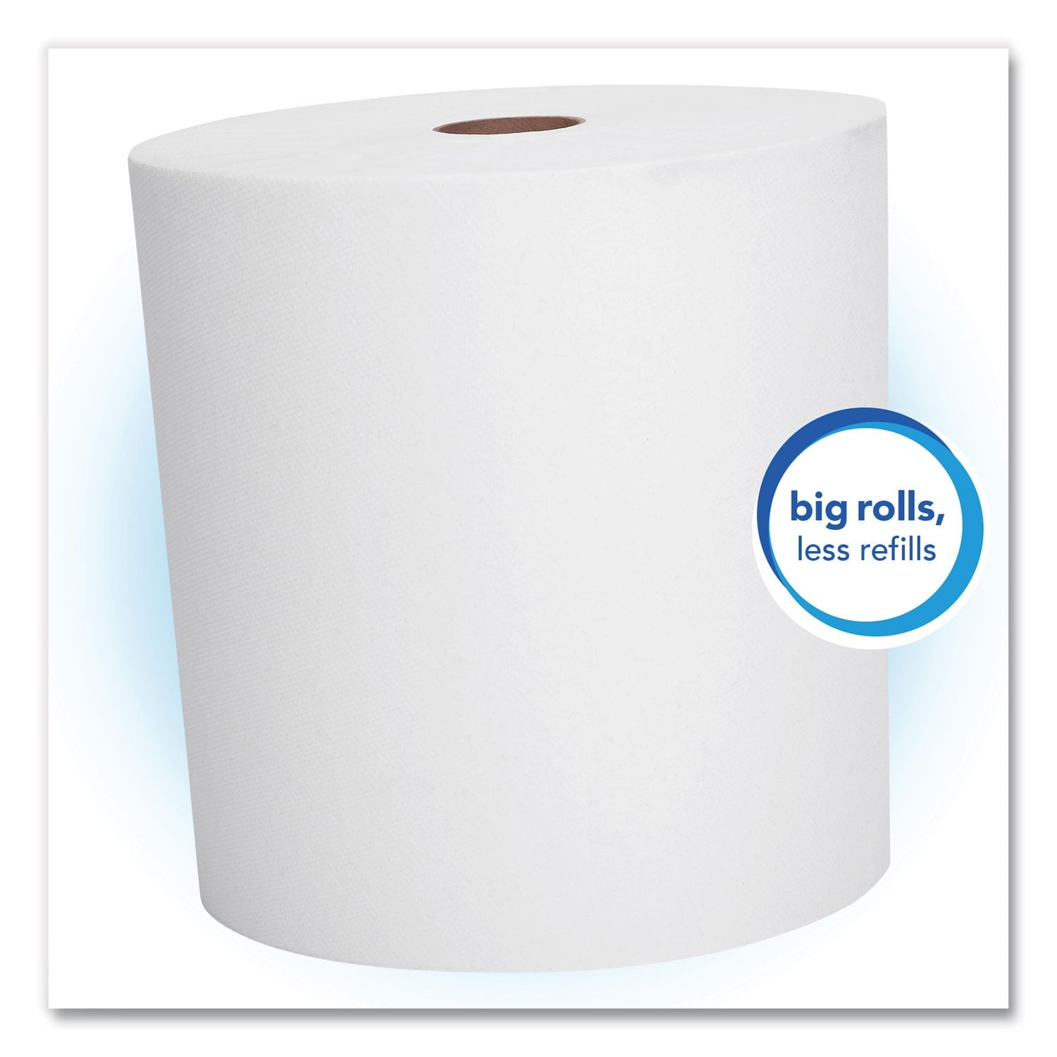 Scott Essential High Capacity Hard Roll Towels for Business, 1.75" Core, 8 x 950 ft, White,6 Rolls/CT -KCC02000