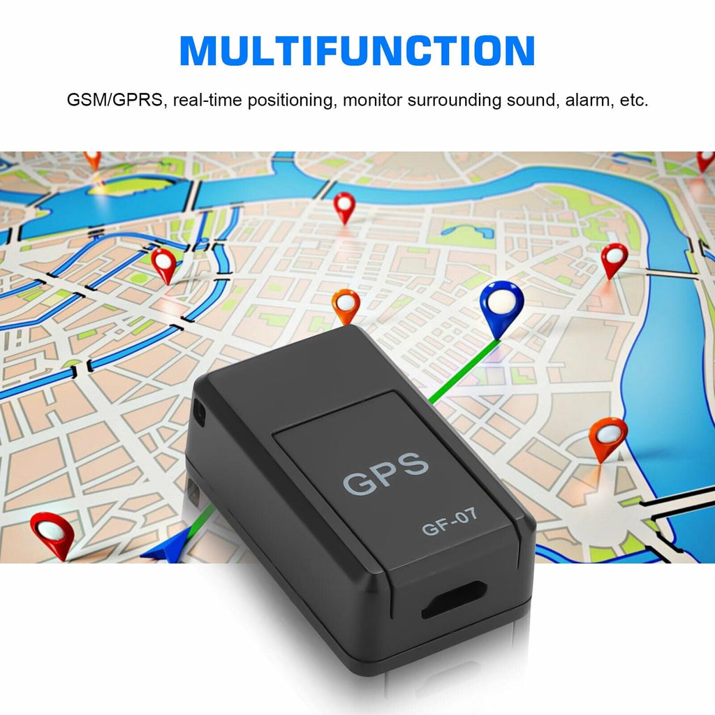 GPS Tracker for Vehicle, Car, Truck, RV, Equipment, Mini Hidden Tracking Device for Kids and Seniors, Use with Smartphone and Tra