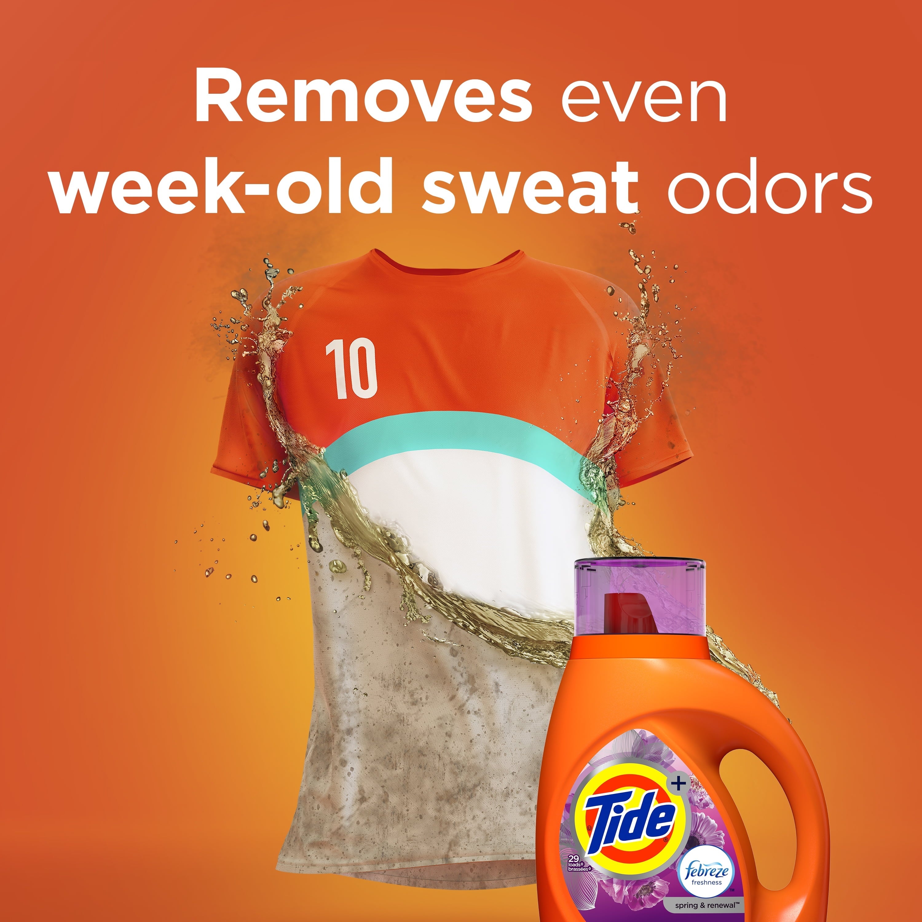 Tide Spring & Renewal HE, 89 Loads Liquid Laundry Detergent 138 fl oz