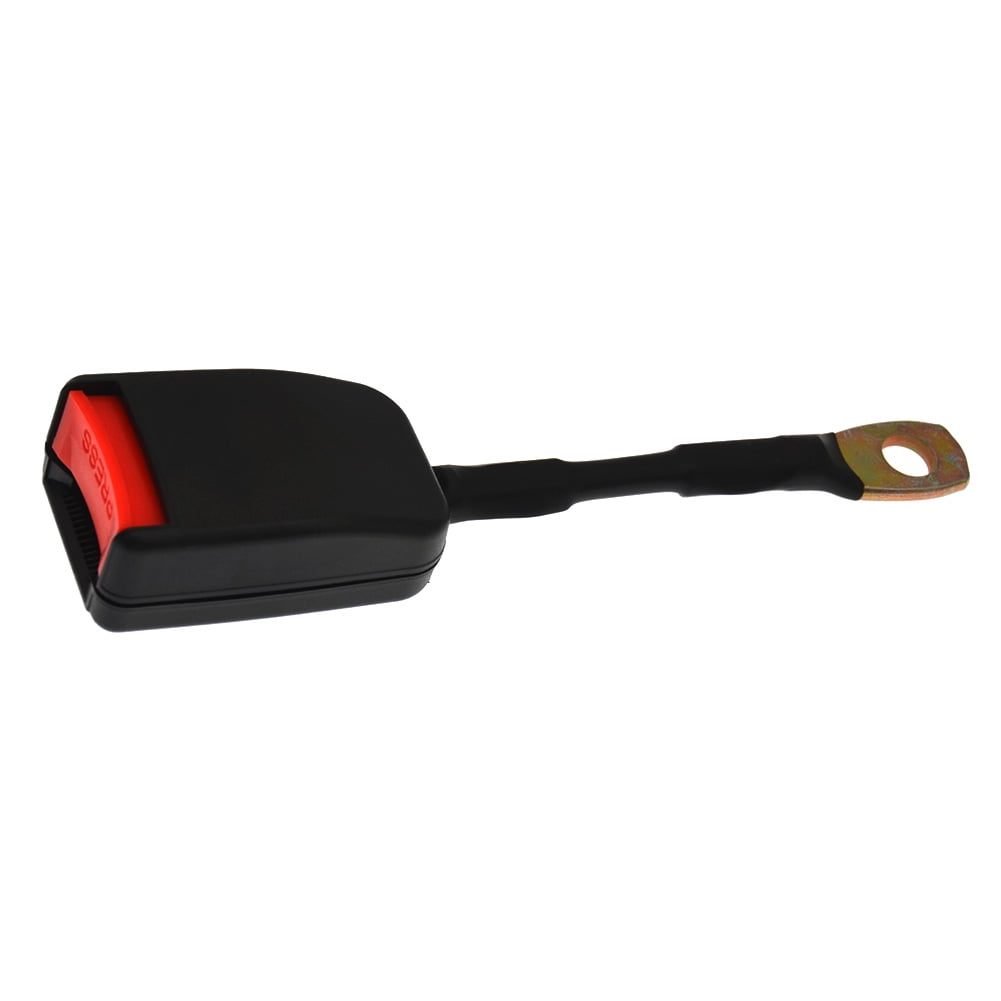 HI-US Universal Car Seat Belt Buckle Holder Seat Belt Buckle Socket Plug Connector (Black)