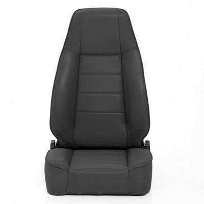Smittybilt 45015 Factory Style Front Bucket Seat with Recliner - Denim Black Fits select: 2012-2014 JEEP WRANGLER, 2008 JEEP WRANGLER UNLIMITED