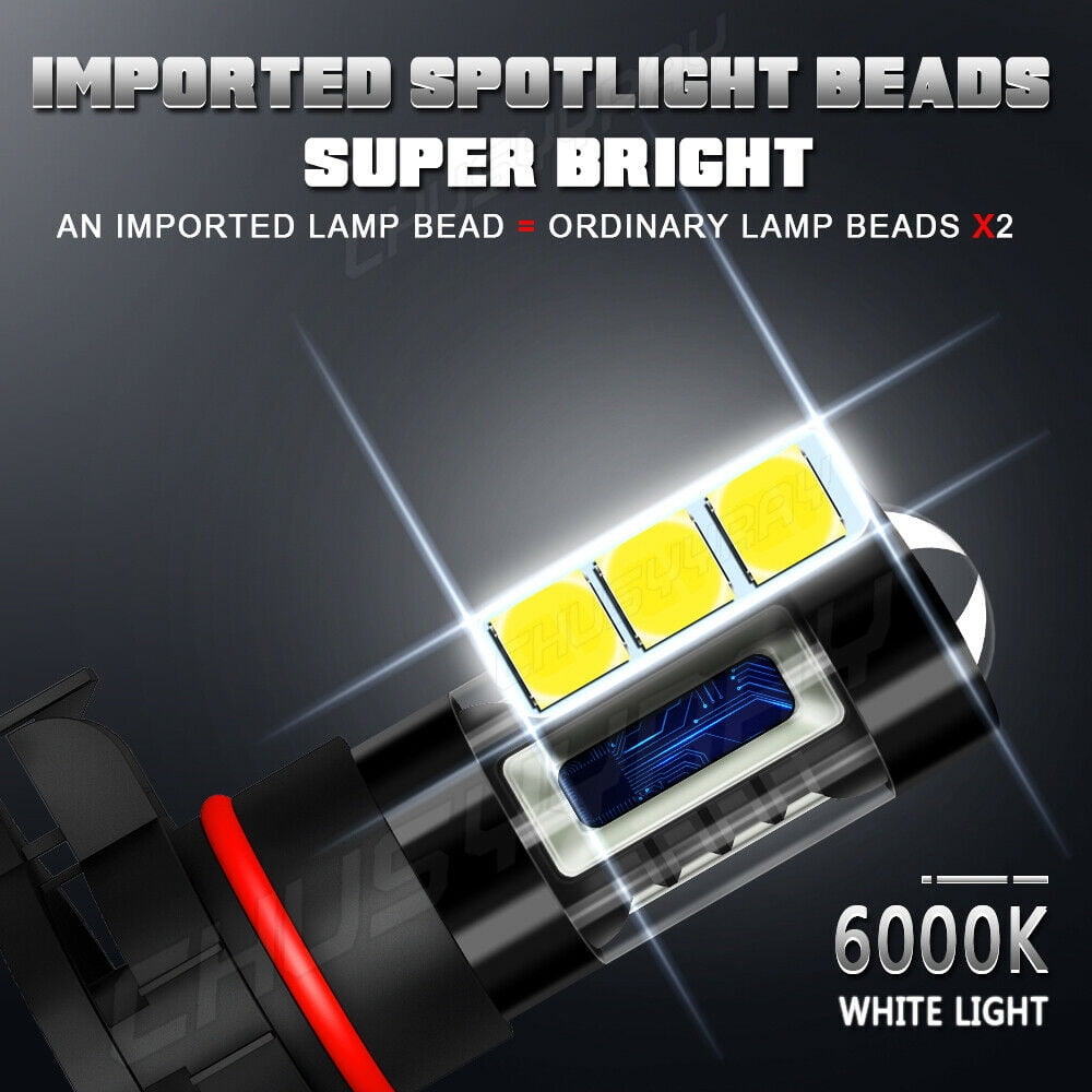 For Acura TL 2004 2005 2006 Front HID Headlight High/Low Beam Fog Light 4×Bulbs