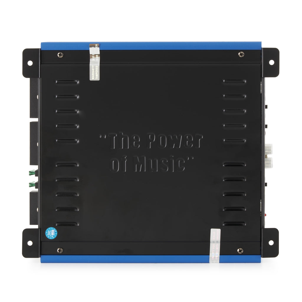 Crunch PowerDriveX 1000 Watt 4 Channel Exclusive Blue A/B Car Stereo Amplifier
