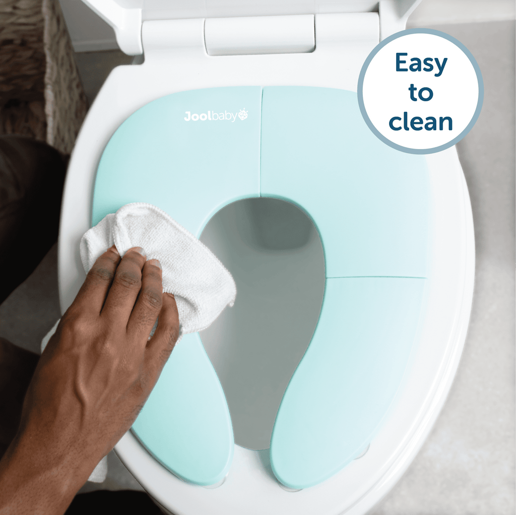 Jool Baby Folding Travel Potty Toilet Training Seat, Aqua