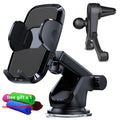 Byseng Phone Mount for Car, Cell Phone Holder for Car Dashboard Windshield and Car Vent 3 in 1, Car Phone Holder Mount for iPhone 14 13 12 Pro Max Samsung All Cell Phones