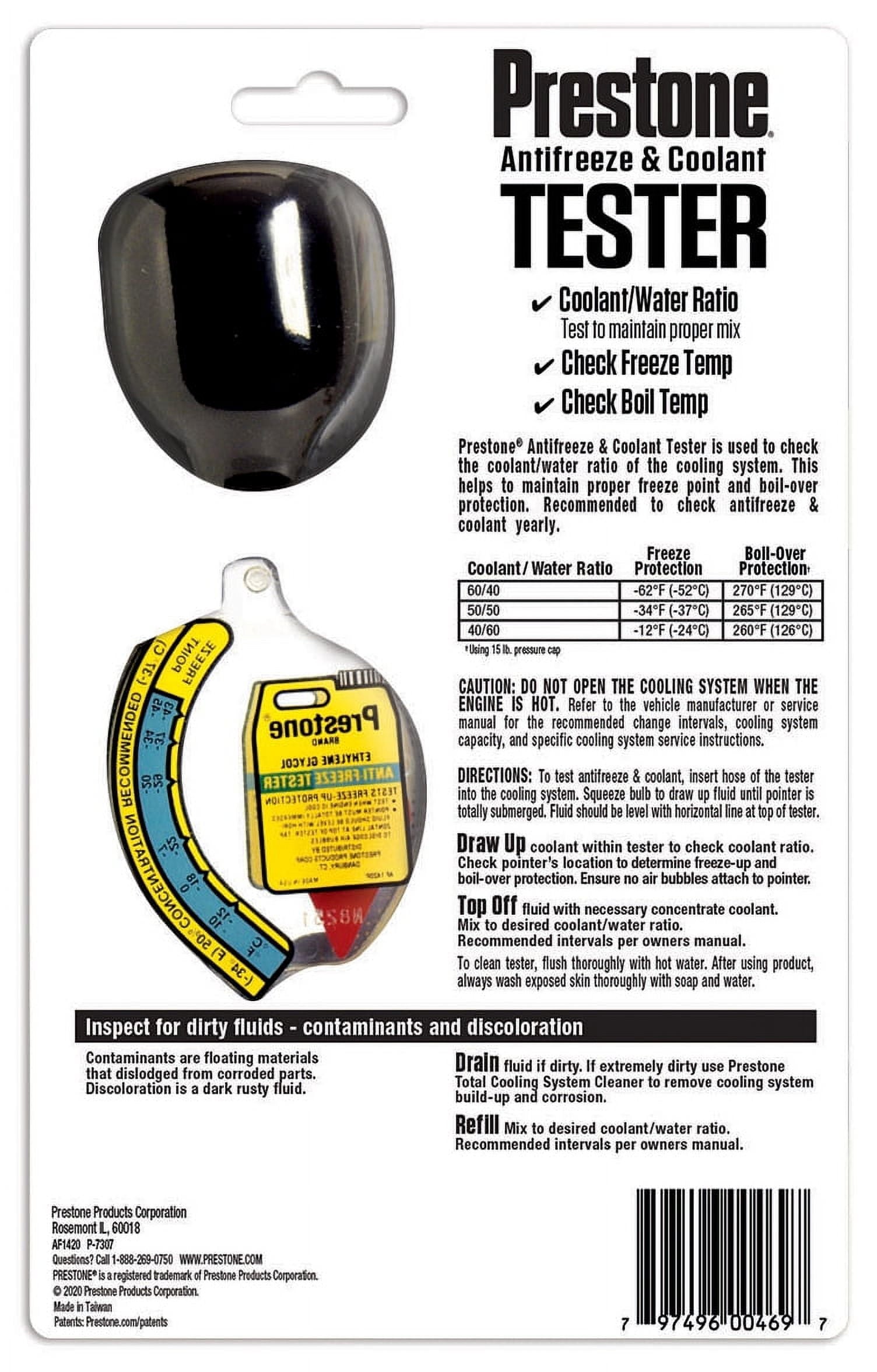 Prestone Tester Coolant