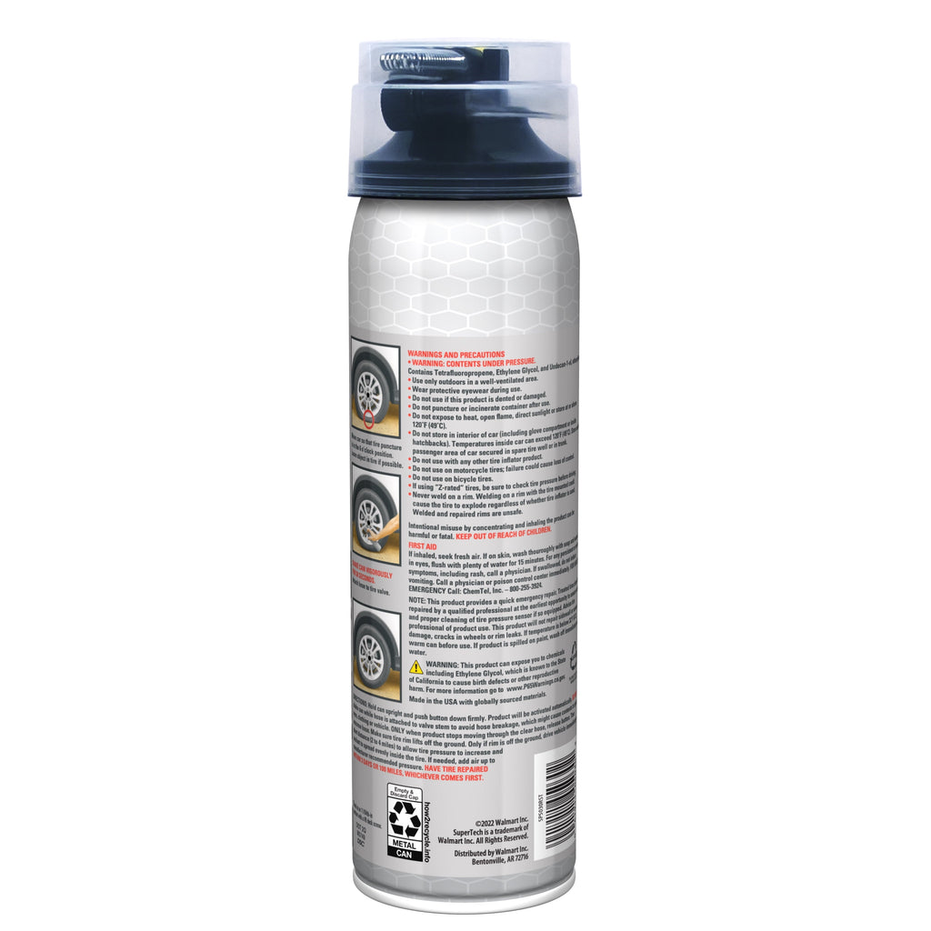 Super Tech Tire Inflator 16 oz