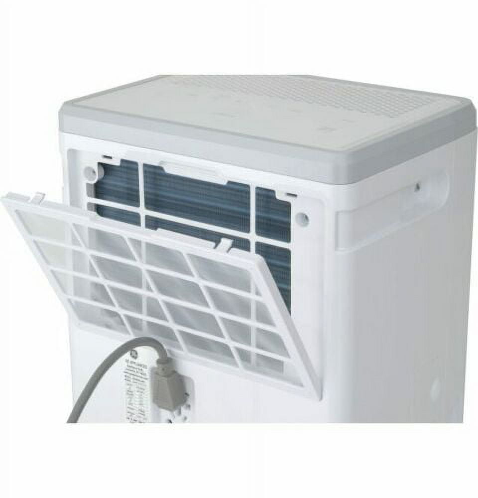 GENERAL ELECTRIC 35-Pint Portable Dehumidifier with Drain, White, Factory Reconditioned