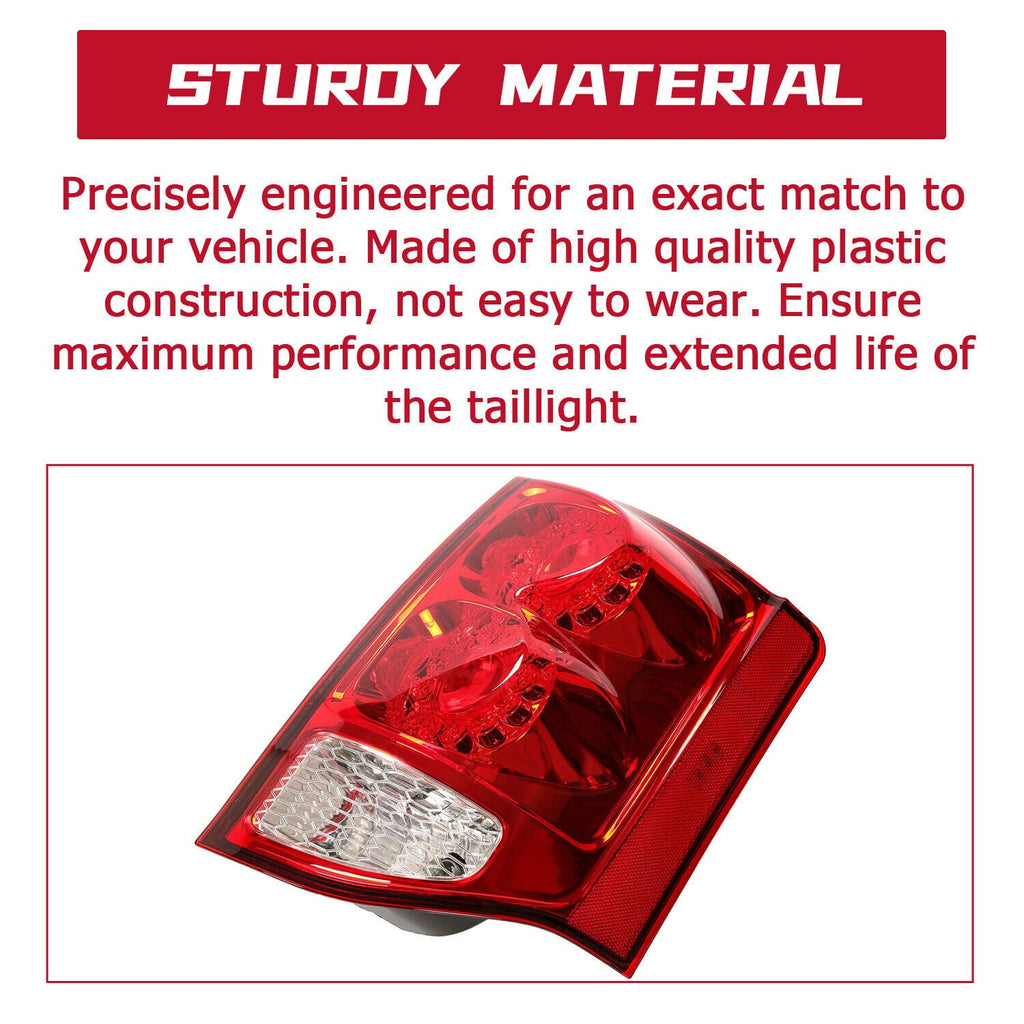 Kojem Right Tail Light Lamp  for 2011-2020 Dodge Grand Caravan & Ram C/V Rear Brake Lamp Taillight  Passenger Side Replaces 05182534AF