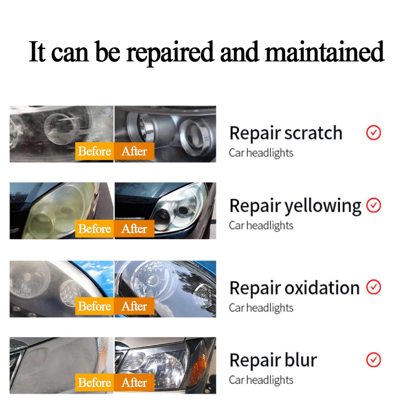 Pianpianzi Dry Cleaning compatible with Machine Car Seat Brush Stainless Appliance Wipes Kit Liquid Car Polish Renewals 50ml Headlight Headlight Cleaning Cleaning Supplies