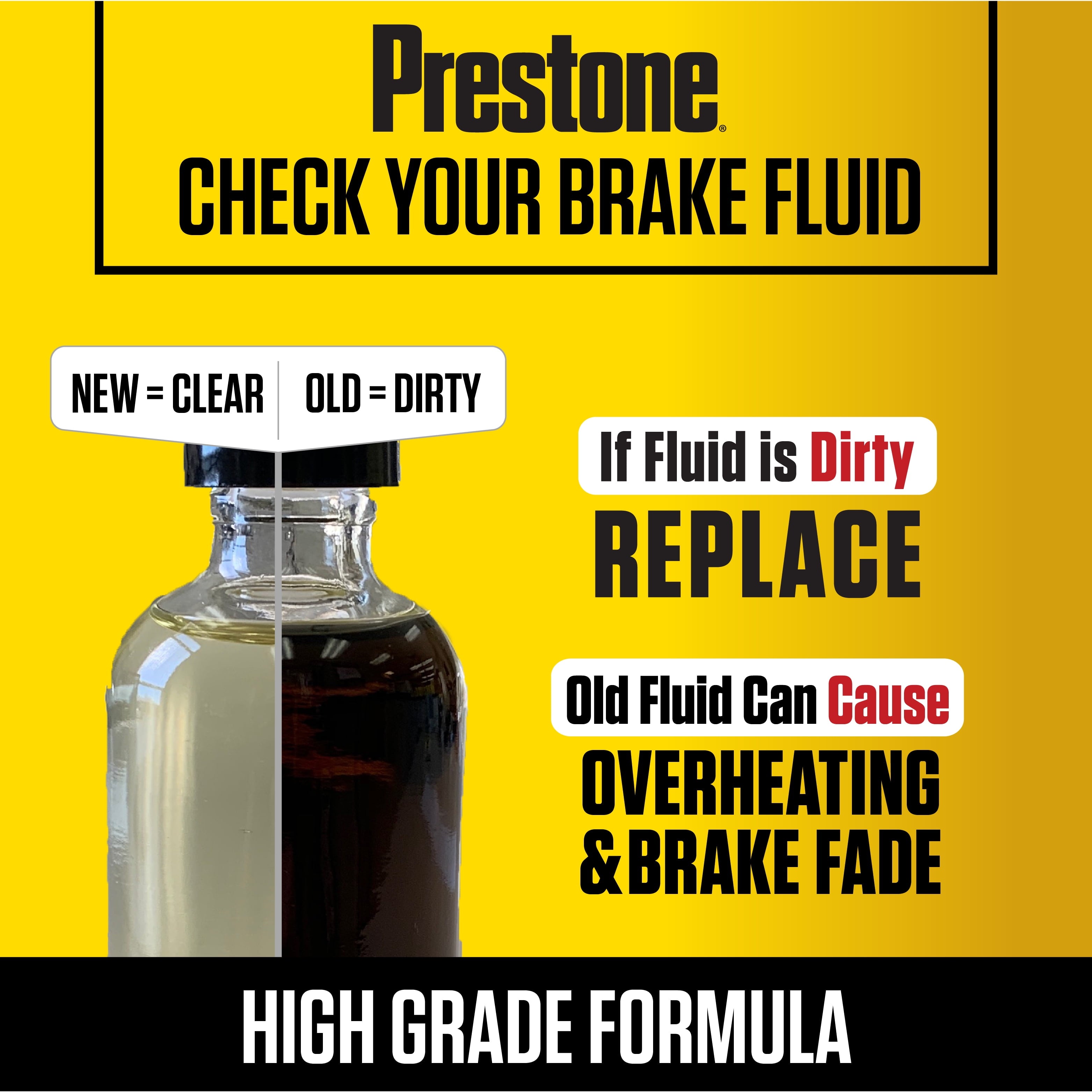 Prestone Dot 4 Brake Fluid 32 fl oz