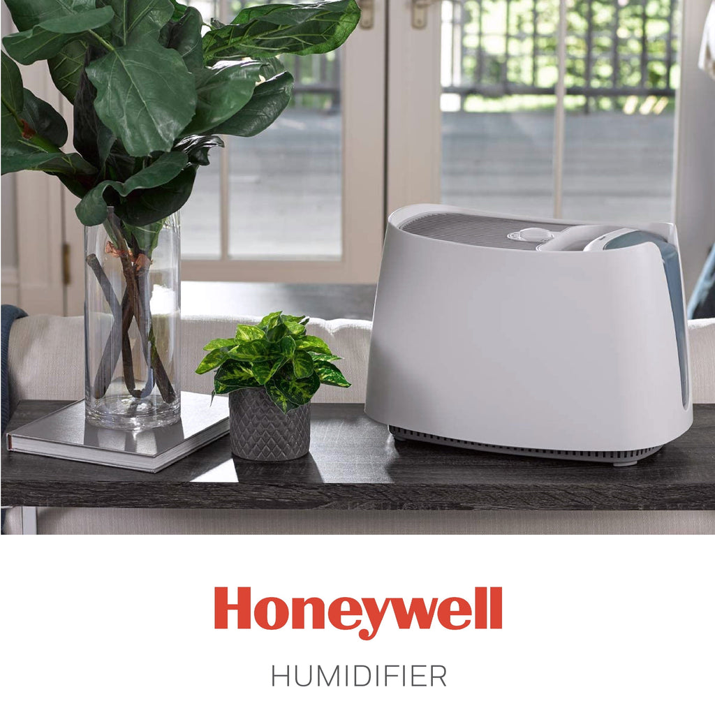 Honeywell Cool Moisture Humidifier for Medium Rooms, 400 sq ft, White, HCM350
