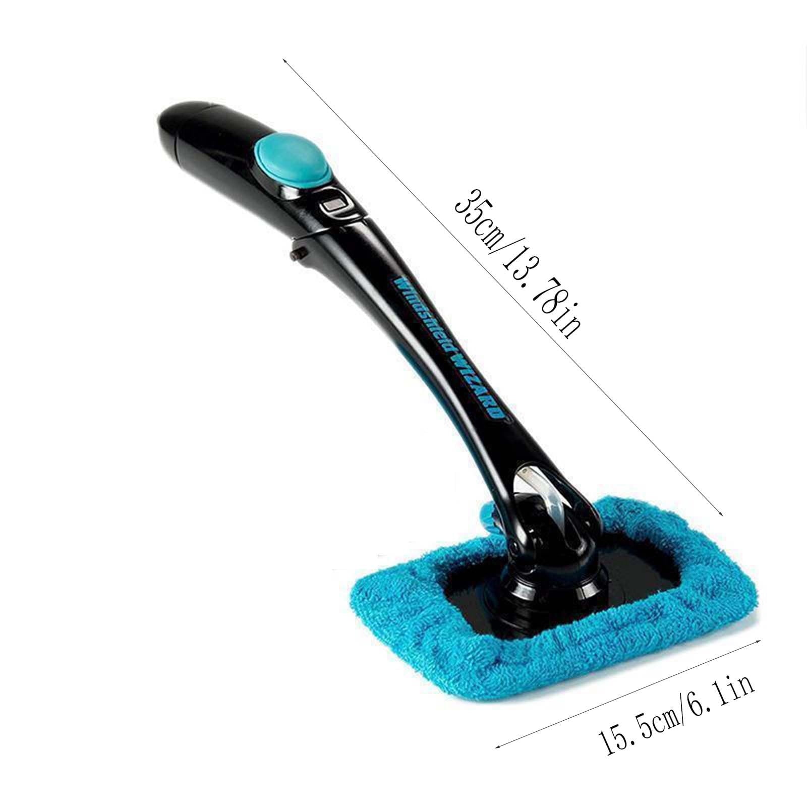 TERGAYEE Car Duster Kit,Spray Glass Windshield Cleaning Tool,Foldable Handle Reusable Microfiber Cleaning Bonnets for Interior Exterior Glass Screens Scratch Lint Free