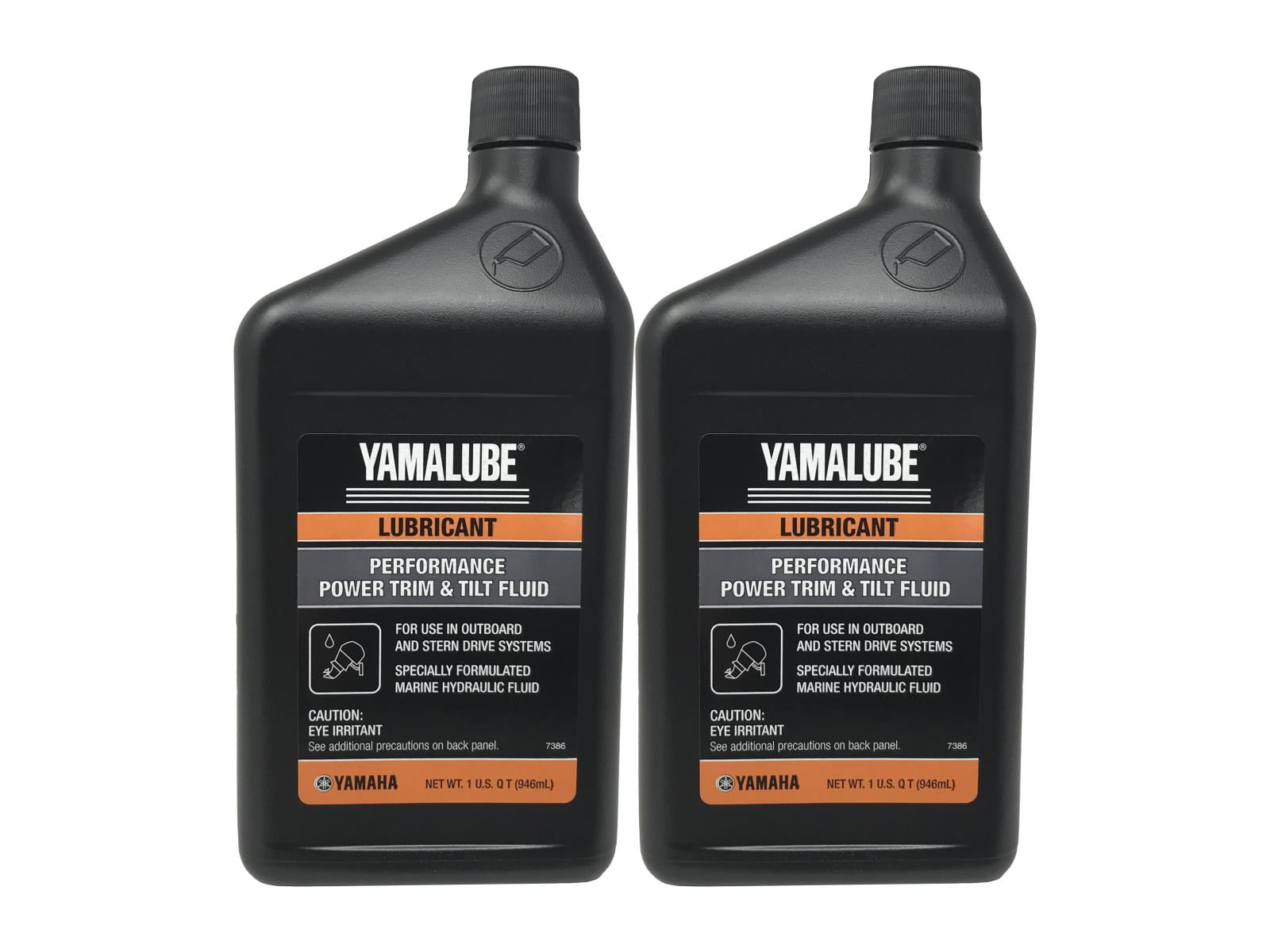 Yamaha Genuine OEM Performance Power Trim & Tilt Fluid ACC-PWRTR-MF-32 - 2 Pack