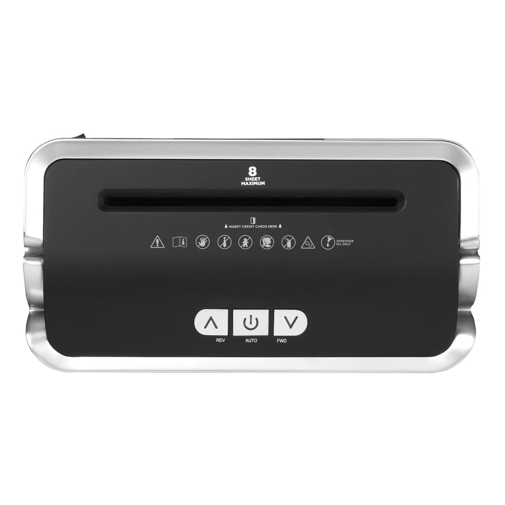 Ativa® 8 Sheet Micro-Cut Lift-Off Shredder With Handle, OMM83B