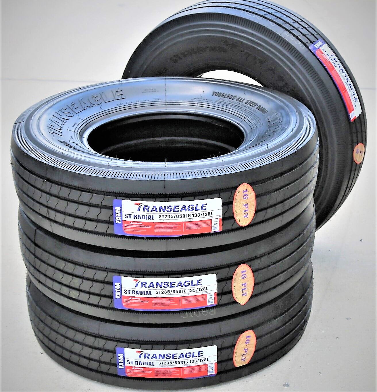 Transeagle All Steel ST Radial ST 235/85R16 Load H 16 Ply Trailer Tire
