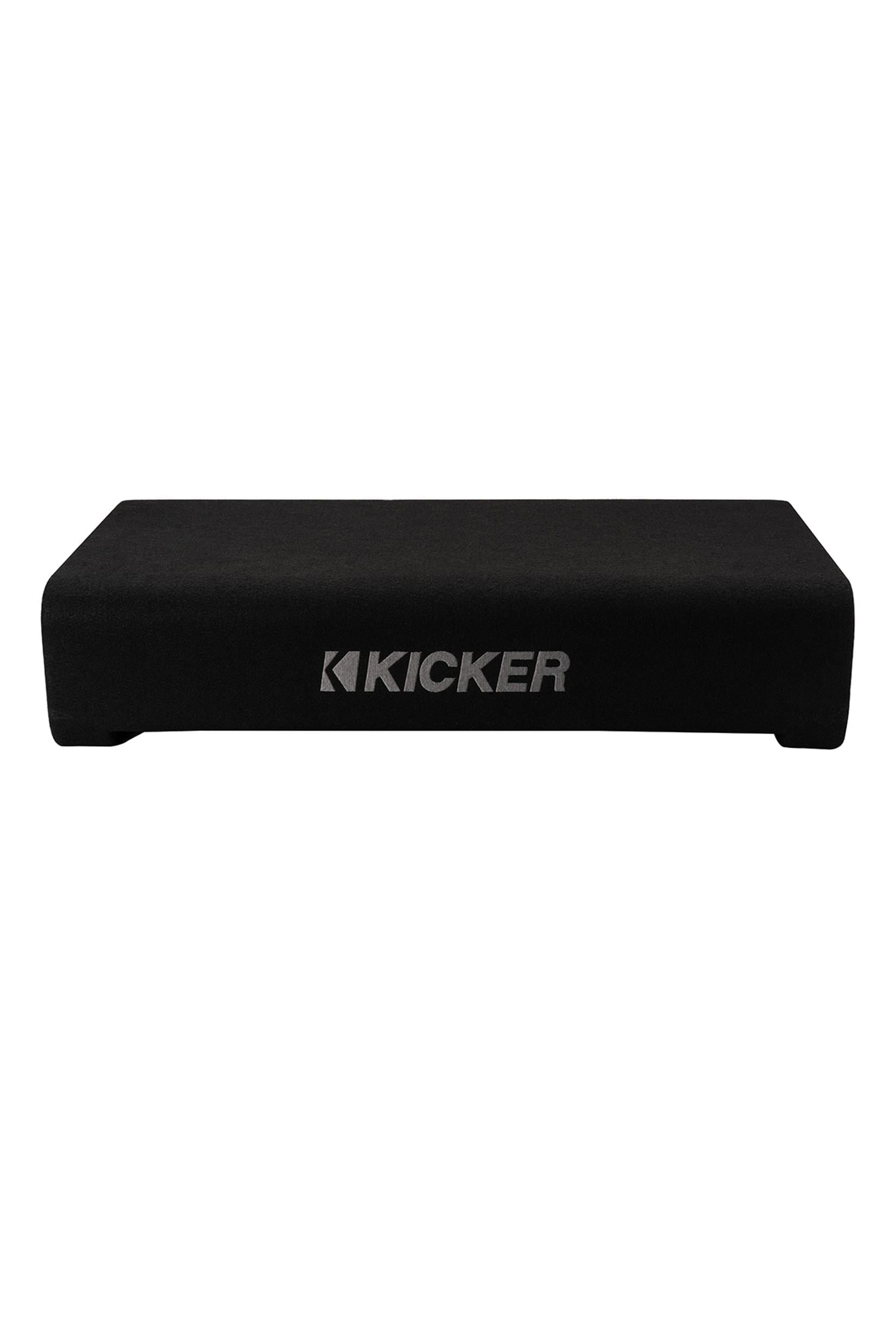 Kicker TRTP 12" 500W Powered Down-Firing Loaded Enclosure with Built-In Amplifier and Remote Bass Control