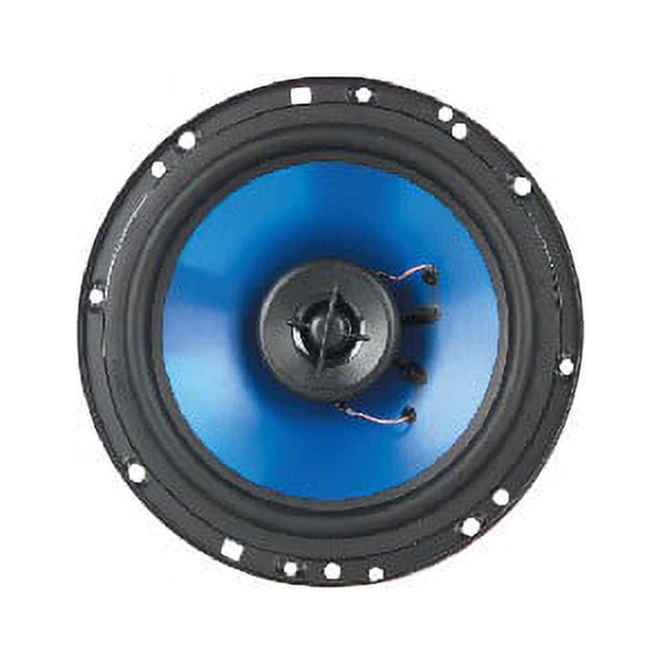 QPower 6.5" 300 Watt 2-Way Blue Car Audio Stereo Coaxial Speakers | QP650 (2)