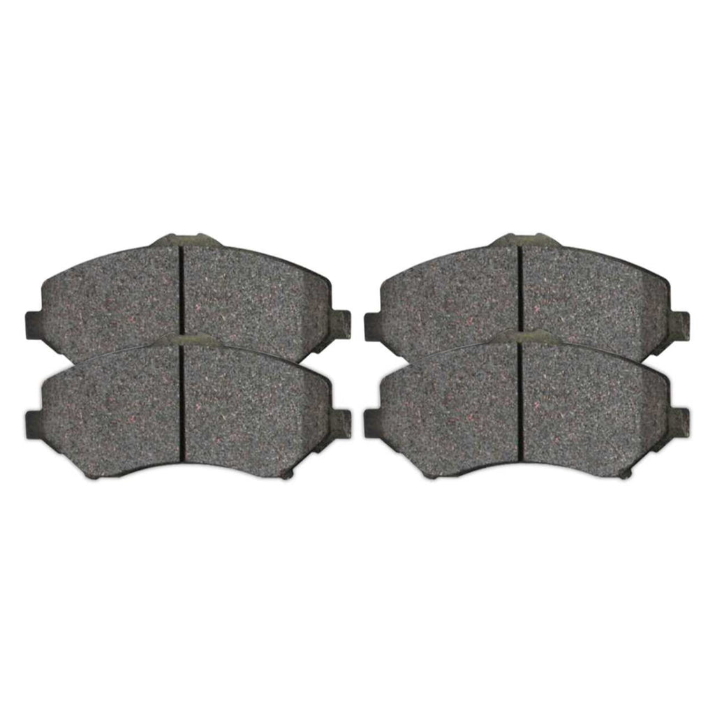 AutoShack Front Brake Calipers Ceramic Pads Rotors Kit Driver and Passenger Side Replacement for 2008-2012 Dodge Grand Caravan 2008-2012 Chrysler Town & Country 2009-2010 VW Routan 2012 Ram C/V V6 FWD