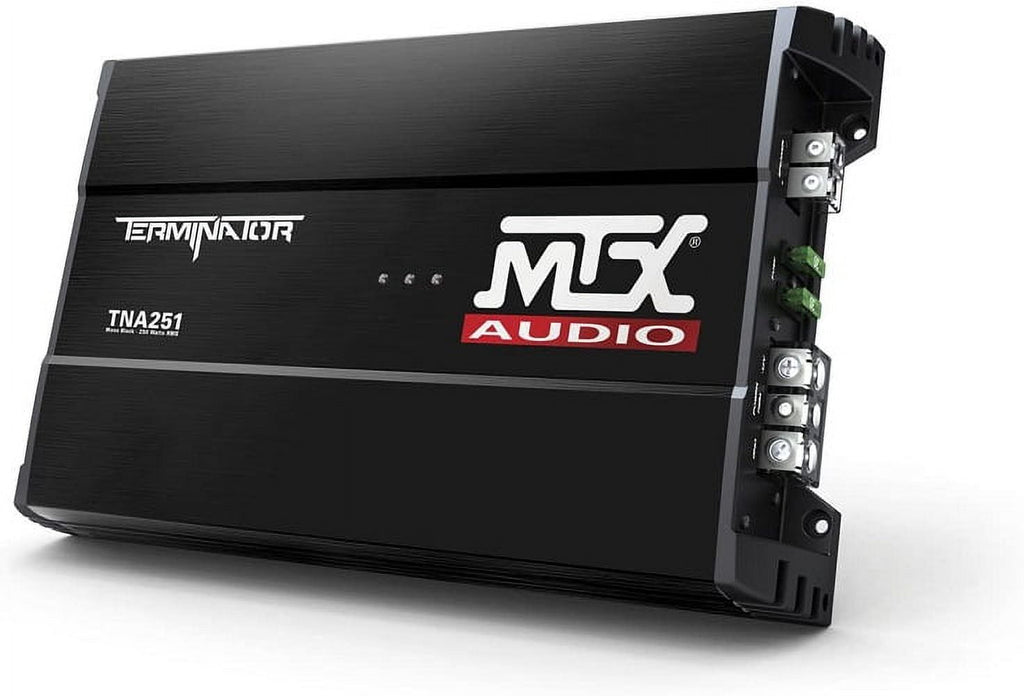 MTX TNP212D2 12" 1200W Dual Loaded Car Subwoofer Audio w/ Sub Box and Amplifier
