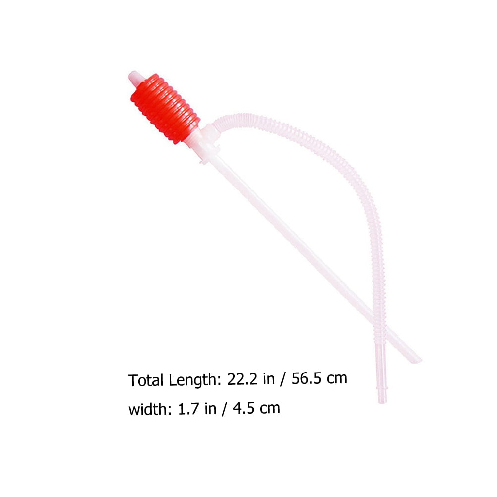 Homemaxs 4pcs Portable Oil Changing Pump Convenient Oil Siphon Pumps Water Change Siphon