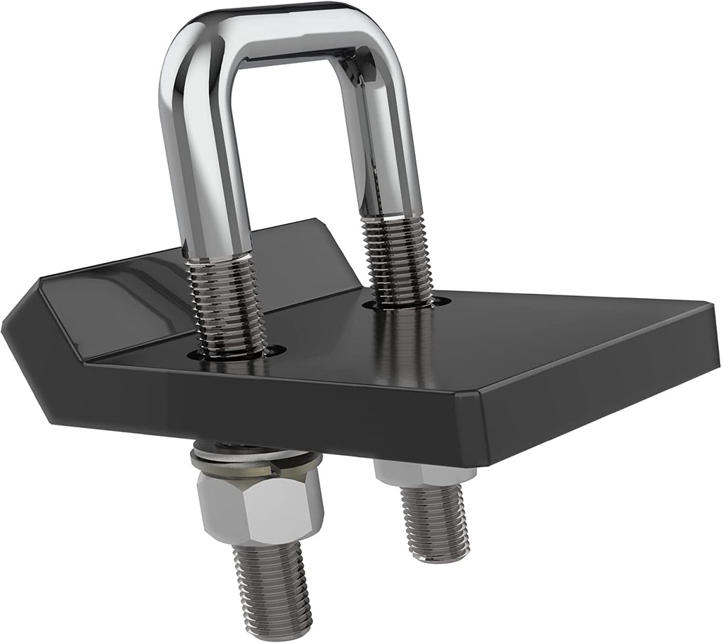 Oxgord Automotive  trailer Hitch Tightener Anti-Rattle Stabilizer Single U-Bolt for 1.25" to 3.75" Hitches