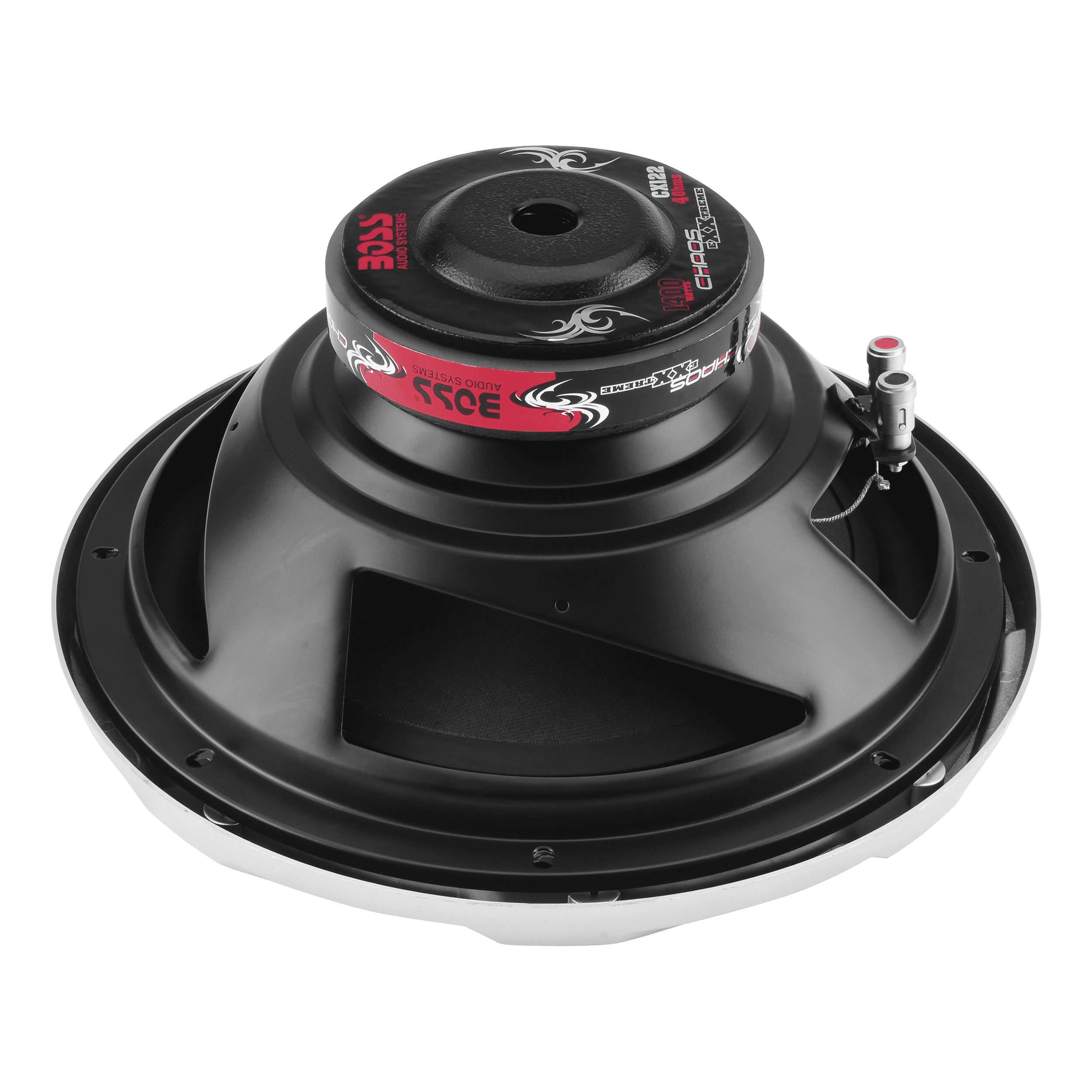 Boss Audio Systems New CX122 1400W Peak (700W RMS) 12" Chaos Extreme Series Single 4-Ohm Car Subwoofer