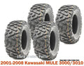 Full Set Utility ATV UTV tires 23x11-10 for 01-08 Kawasaki MULE 3000/3010