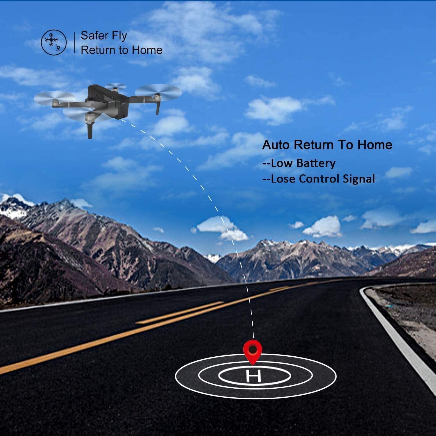 Contixo F24 Pro Drone with 4K UHD Camera for Adults, RC Quadcopter GPS FPV Camera Compatible with VR, 30 Minutes Flight Time, Foldable Brushless Motors, Follow Me, Waypoint with Carrying Case