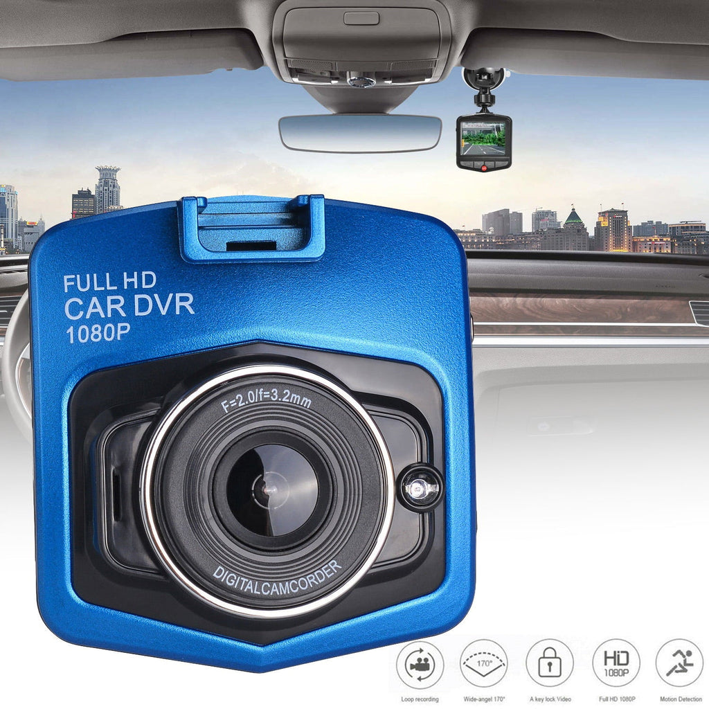 2.4" Dash Camera for Cars Full HD 1080P with Night Vision G Sensor Crash Detection LCD Vehicle Video Recorder Car Dash Cam 170°Wide Angle DVR Driving Recorder, 24H Parking Mode